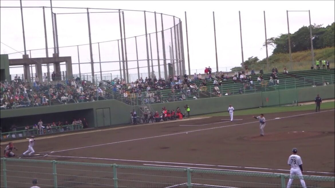 門脇誠選手の2打席 vs 松井颯 → 堀田賢慎投手（侍ジャパン宮崎秋季キャンプ2023・読売ジャイアンツとの練習試合）