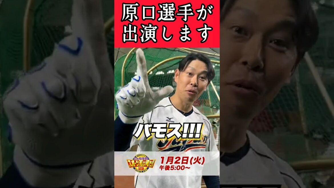 【阪神】原口選手の出演情報！ #阪神 #阪神タイガース #原口文仁 #shorts