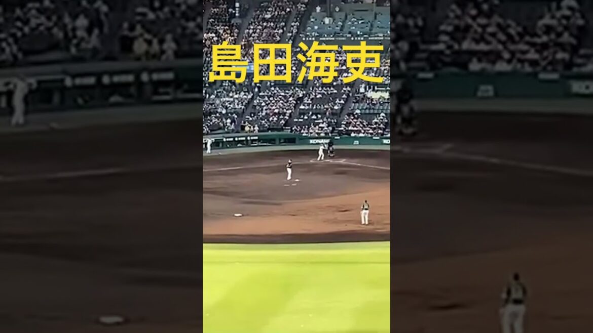 応援歌とリンクした場面じゃね？　島田海吏応援歌