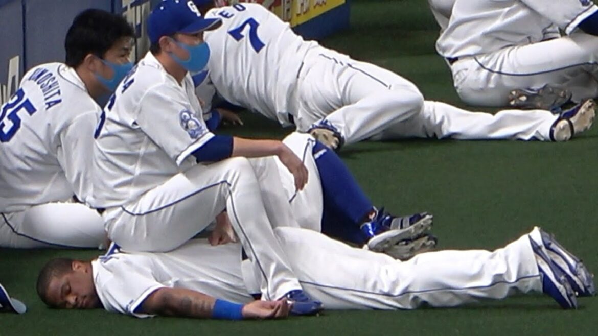 武田のマッサージで気持ち良くなるビシエド(2021/07/04)