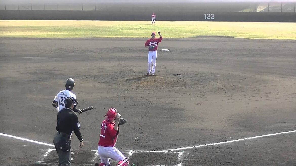 2015_3/21.７裏 雁の巣ホークス対カープ（投手：中村恭平）