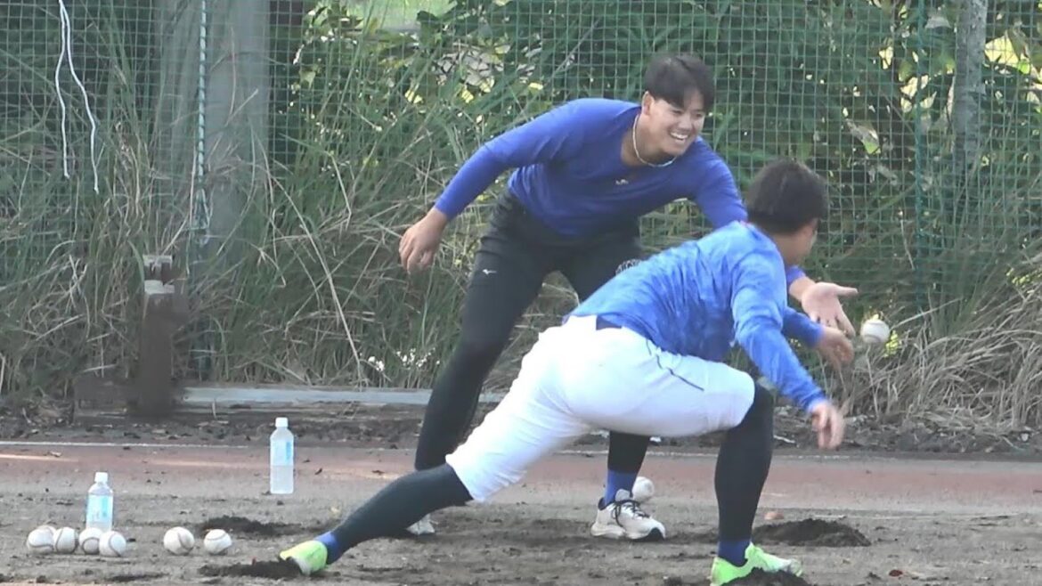 松木平優太＆森博人ペアの下半身トレーニング（2023年10月16日）