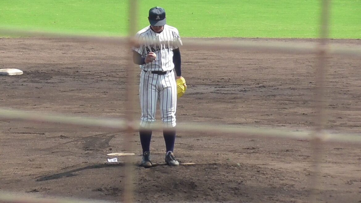 ■【2017年読売巨人軍育成7位指名/ネット裏から】2017/07/16新野高3年・折下 光輝(阿南第一中)※3