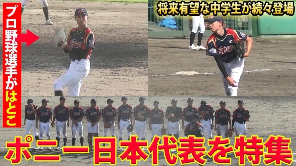 【期待の逸材が続々登場】140キロ超の剛腕はプロ野球選手がはとこに!ポニー日本代表に密着! 【期待の逸材が続々登場】140キロ超の剛腕はプロ野球選手がはとこに!ポニー日本代表に密着!