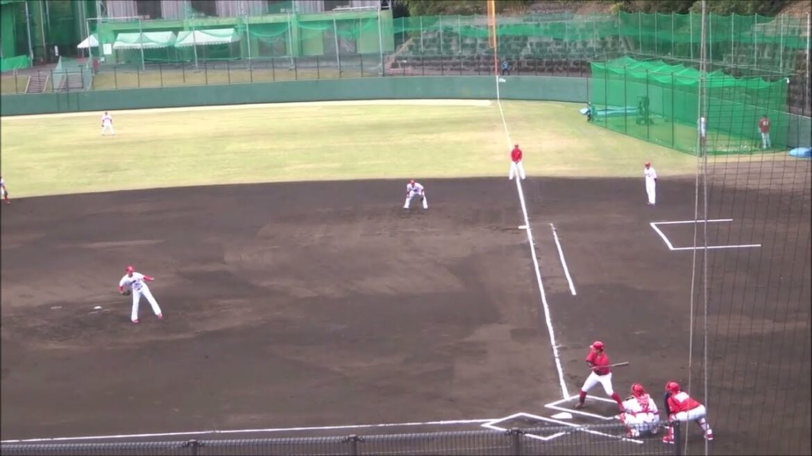 森翔平 vs 韮澤雄也（2打席） ～広島東洋カープ秋季キャンプ2023 紅白戦～