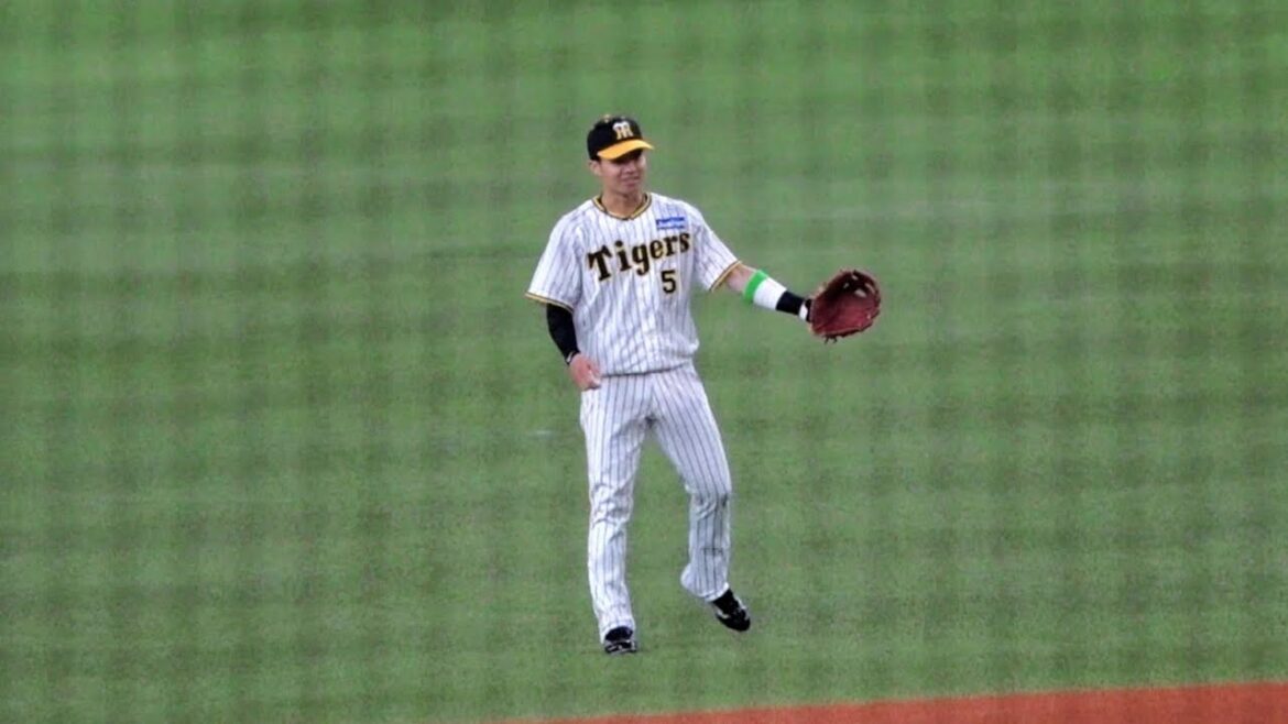 中野拓夢ファインプレーで幕開け！二塁でもさすがの守備範囲！2023/03/31 開幕戦 阪神タイガース