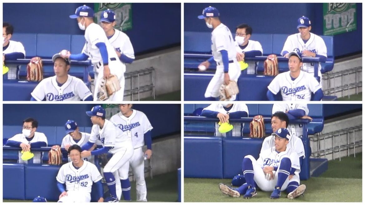 根尾や岡林にいじられる加藤翔平。メッチャ楽しそう（2022年6月3日）