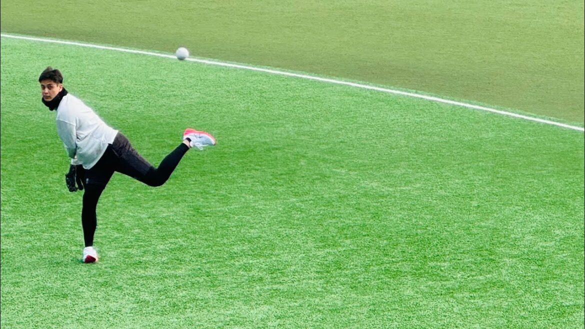 大竹耕太郎 長崎自主トレで始動!! 2024.1.10 県営長崎野球場