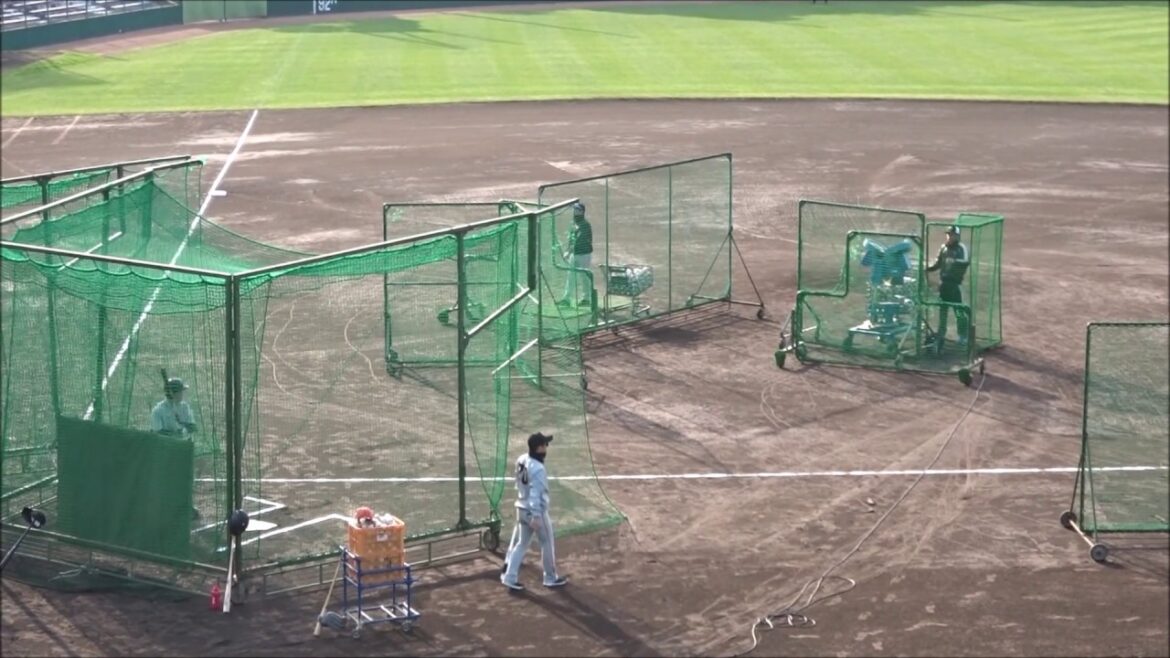 【巨人軍ファーム・フリーバッティング】髙山竜太朗 → 田中貴也 → 山瀬慎之助選手