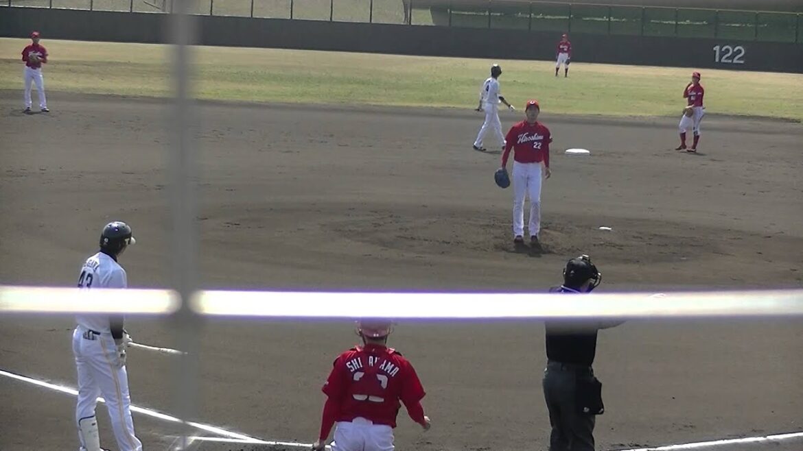 2015_3/21.１裏　雁の巣ホークス対カープ（投手：中村恭平）