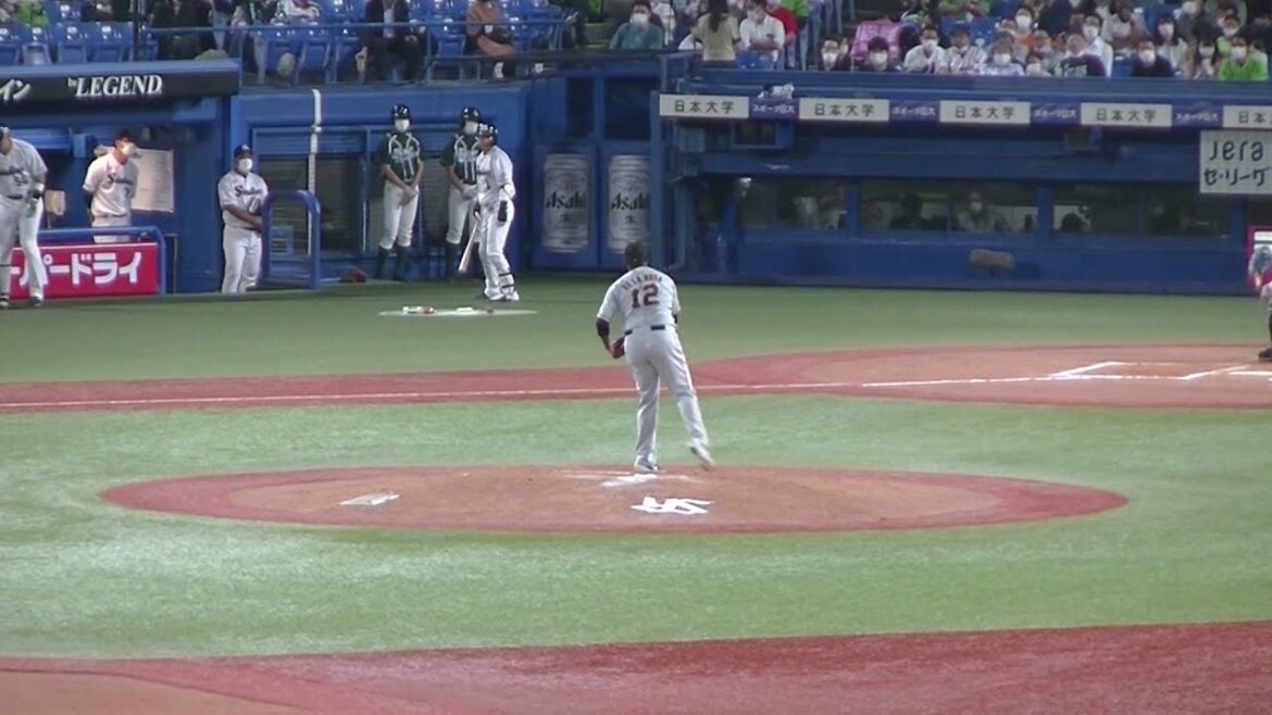 デラロサの投球フォームと球筋 【神宮 ヤクルトスワローズ対 読売ジャイアンツ2021年10月7日】