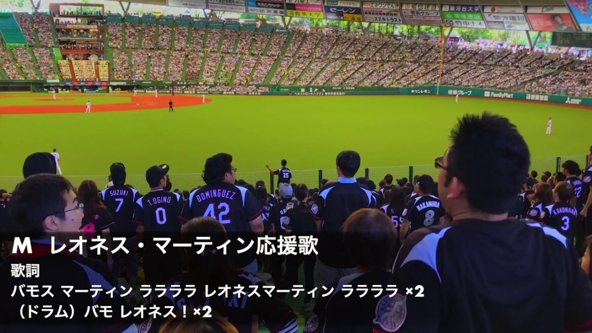 千葉ロッテマリーンズ  レオネス・マーティン応援歌