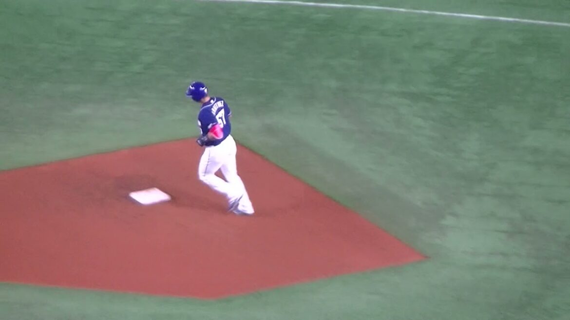 【A・マルティネスHR】完封を狙う畠をとんでもないホームランで粉砕するマルティネス1号ホームラン 【読売ジャイアンツVS中日ドラゴンズ2021/4/14】