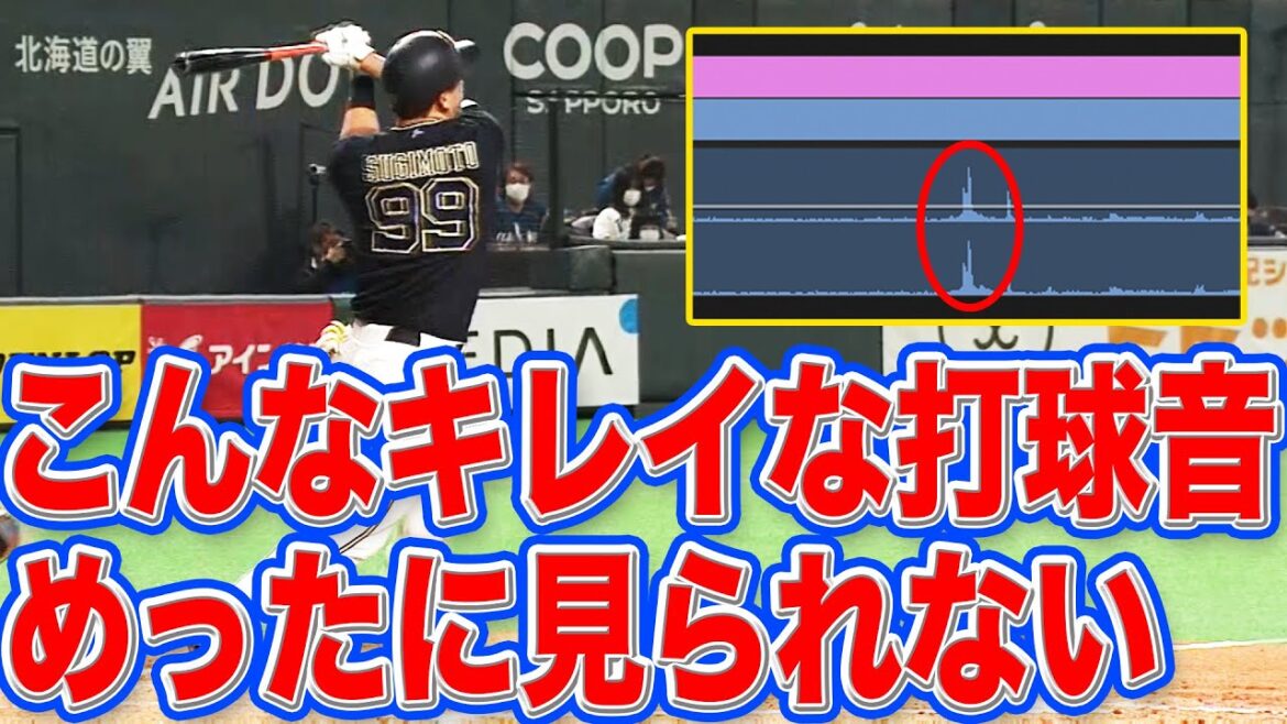 【ラオウの一撃】杉本裕太郎『打球音がヤバイ、波形を見ても美しい』