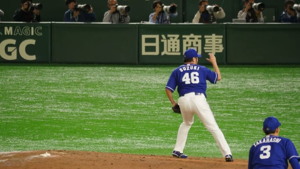 中日ドラゴンズ（現：オリックス・バファローズ）  鈴木博志 投球フォーム （スローモーション）