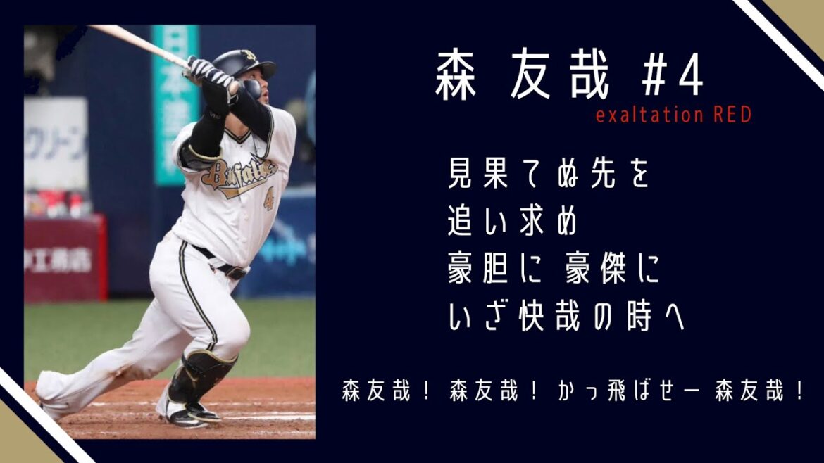 【新応援歌】オリックス・バファローズ 森友哉・頓宮裕真 新応援歌