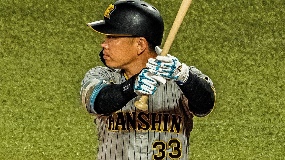 阪神・糸原健斗選手【スローで見るプロのバッティングフォーム】