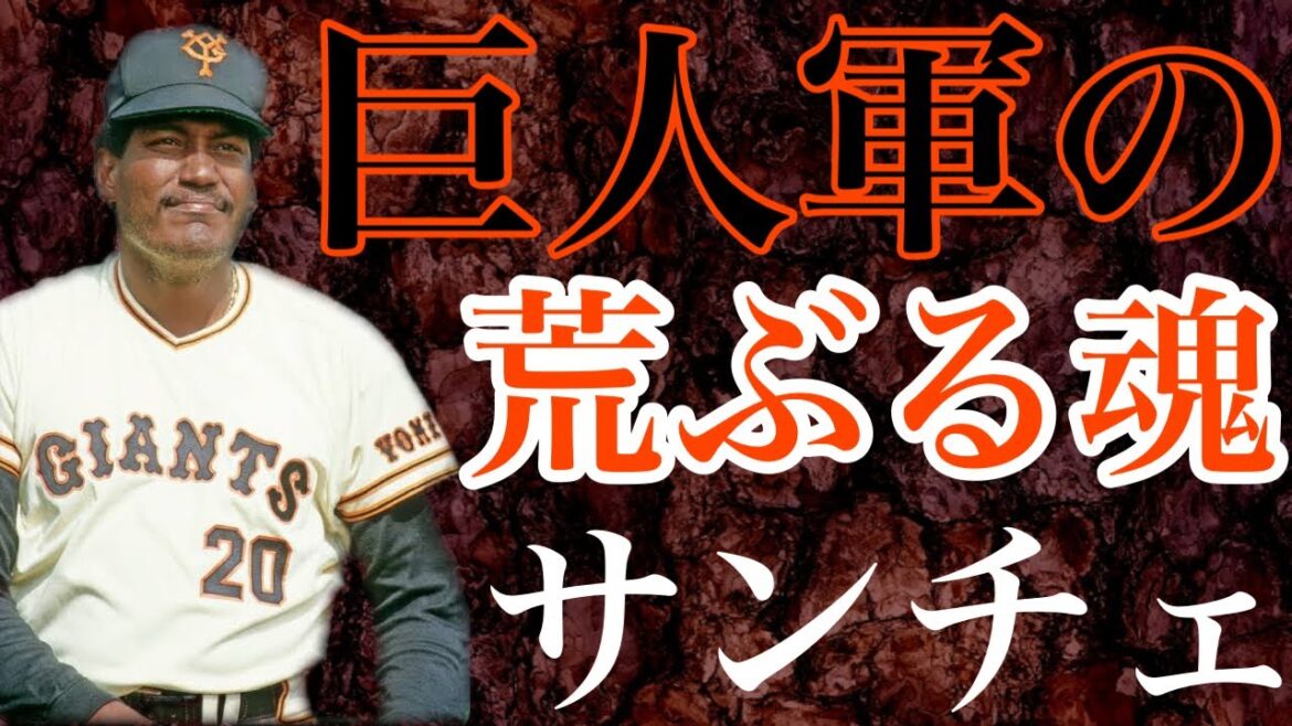 【ルイス・サンチェス】サンチェの名前で読売に入団した助っ人はベネズエラの貧しい家庭からメジャーリーガーの夢を叶えるとクローザーとして世界の王を日本一の監督にするべく奮闘しワンパターンと形容された右腕