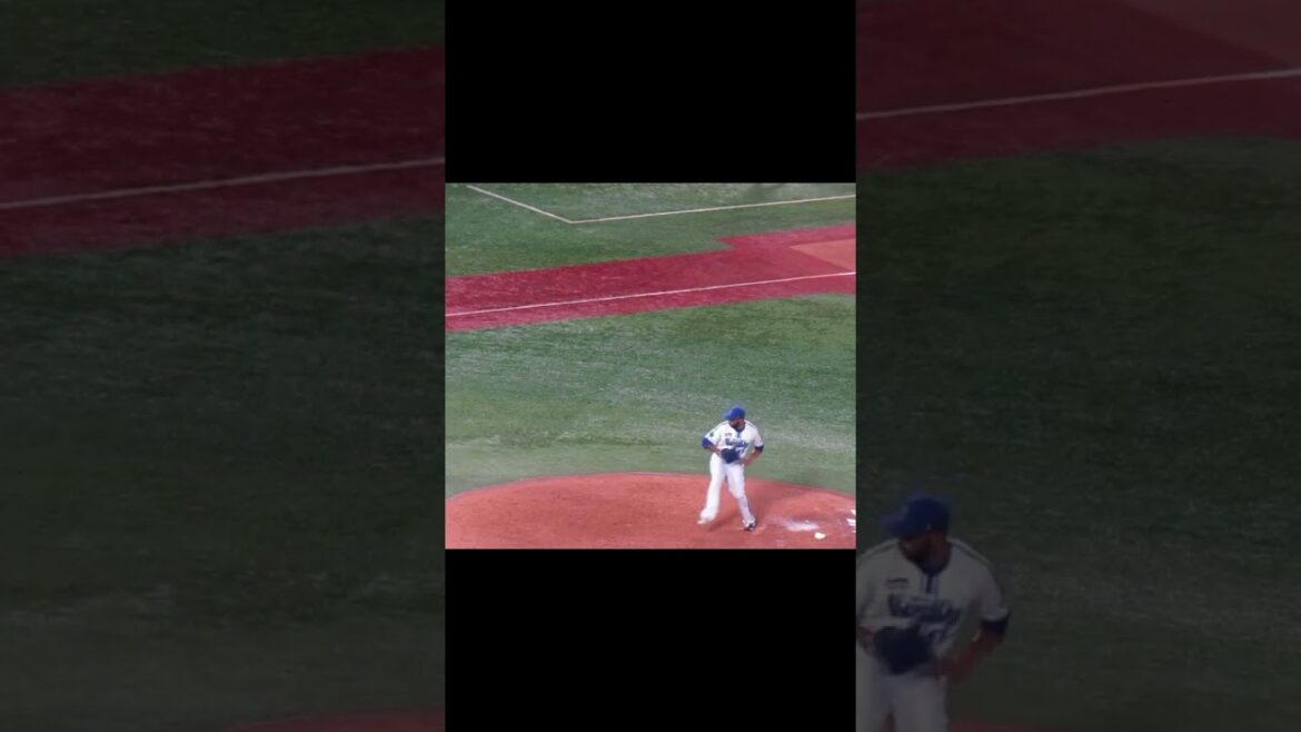 エスコバーの投球フォーム【横浜DeNAベイスターズ対 読売ジャイアンツ2023年9月25日】