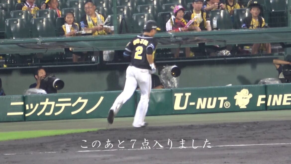 阪神 北條 史也 『勝負どころの何すんねんエラーも 自ら封じる! 他ナイスﾌﾟﾚｰも』 vs DeNA 2017年7月27日甲子園球場