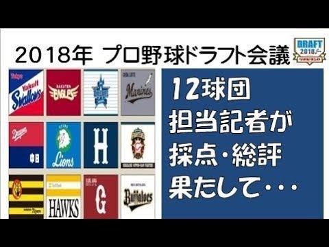 2018年プロ野球ドラフト会議 12球団担当記者の評価・結果 2018年プロ野球ドラフト会議 12球団担当記者の評価・結果