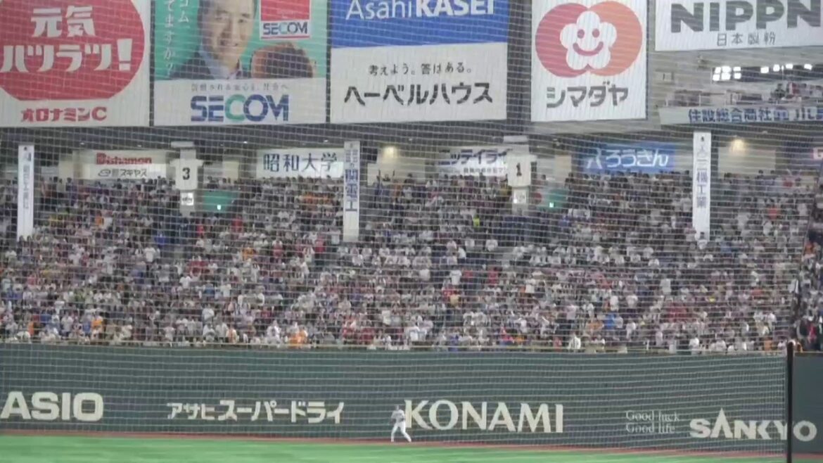 日米野球　フアン・ソト　天井直撃