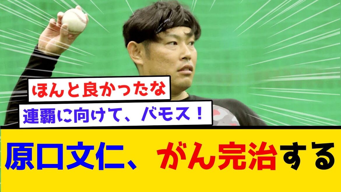 【ほんま良かった】原口文仁、がん完治する　#阪神タイガース  #阪神  #なんj #2ch #まとめ #岡田監督  #応援歌 #どんでん #キャンプ #原口文仁 #がん #完治