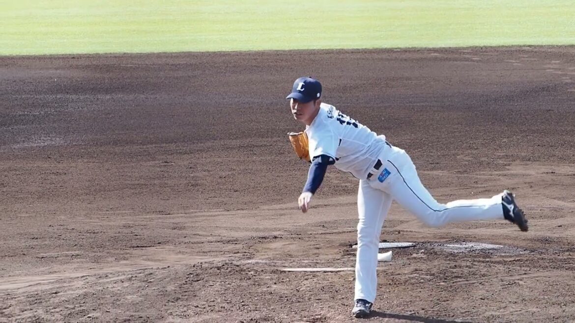 2023.05.02 埼玉西武-北海道日本ハム(カーミニーク) 齊藤大将 投球シーン