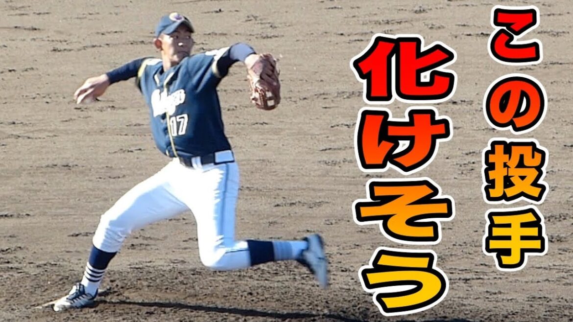 【東海ボーイズ】藤野陽向2年投手のピッチングフォーム 投げ方 投球練習 ピッチャー【第54回春季全国大会予選2023.11.25】