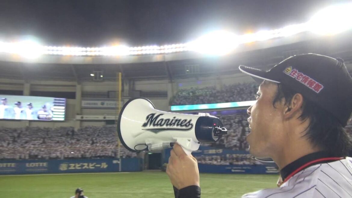 暑さも吹き飛ばす加藤翔平の"We Are"!さあここからミラクルマリーンズ!!【広報カメラ】