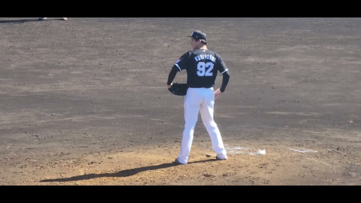 千葉ロッテマリーンズ 国吉 ピッチング