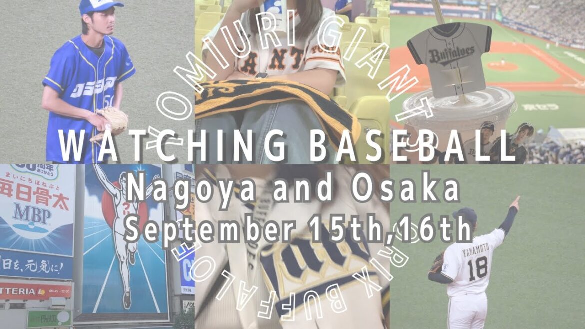 【𝗩𝗟𝗢𝗚】バンテリンと京セラに1人で遠征した2日間👧🏻🧡|野球観戦𝕍𝕃𝕆𝔾 |大学生の休日