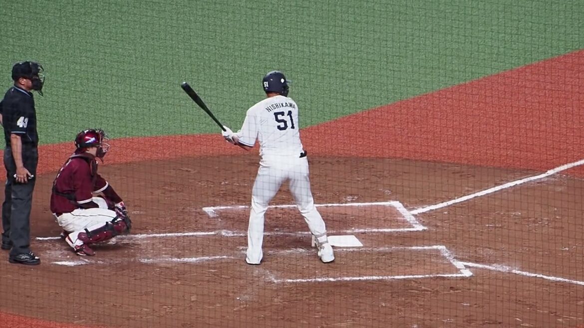 2023.04.30 埼玉西武-東北楽天(ベルーナドーム) 西川愛也 打席シーン