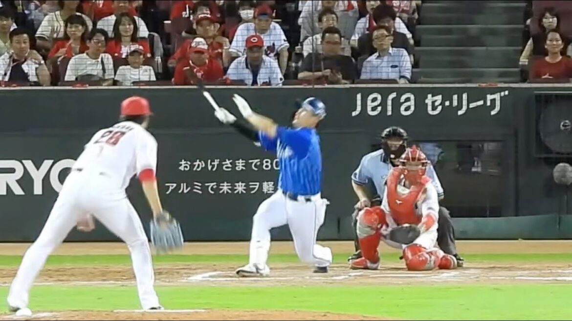 投手戦！床田寛樹、9回宮崎選手に死球も、落ち着いて6-4-3のゲッツー、佐野選手を三振に抑え延長戦に突入！2023年8月3日