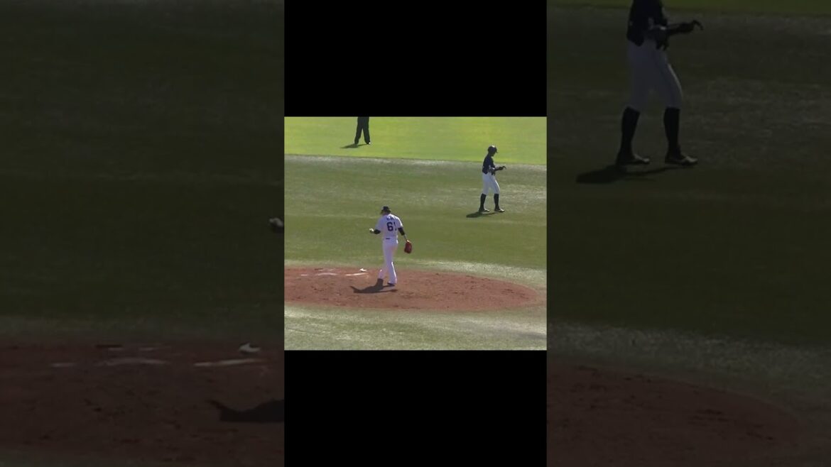 スワローズ久保拓眞の投球フォーム【イースタン・ヤクルトスワローズ対 西武ライオンズ2023年6月17日】