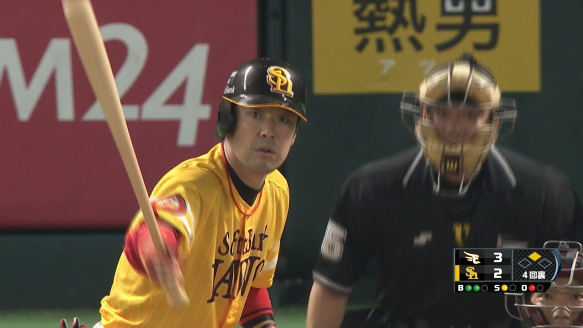【プロ野球パ】高谷が同点打！内角をうまく捌く 2015/09/06 H-E