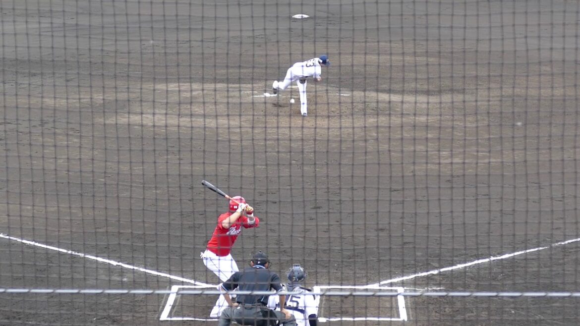 高橋大樹 ライト前ヒット 20180527 広島カープ 二軍