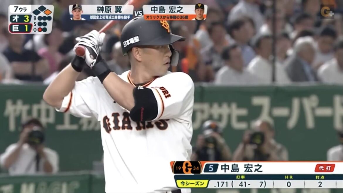 巨人 中島裕之 ホームラン集