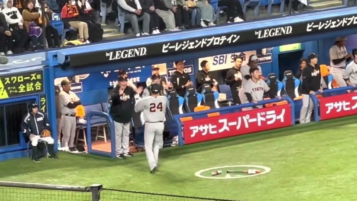 オコエ瑠偉のタイムリーツーベース巨人追加点