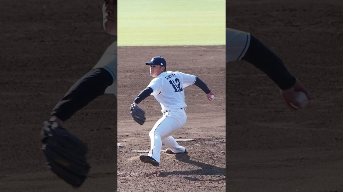 2023.05.02 埼玉西武-北海道日本ハム(カーミニーク) 粟津凱士 投球シーン