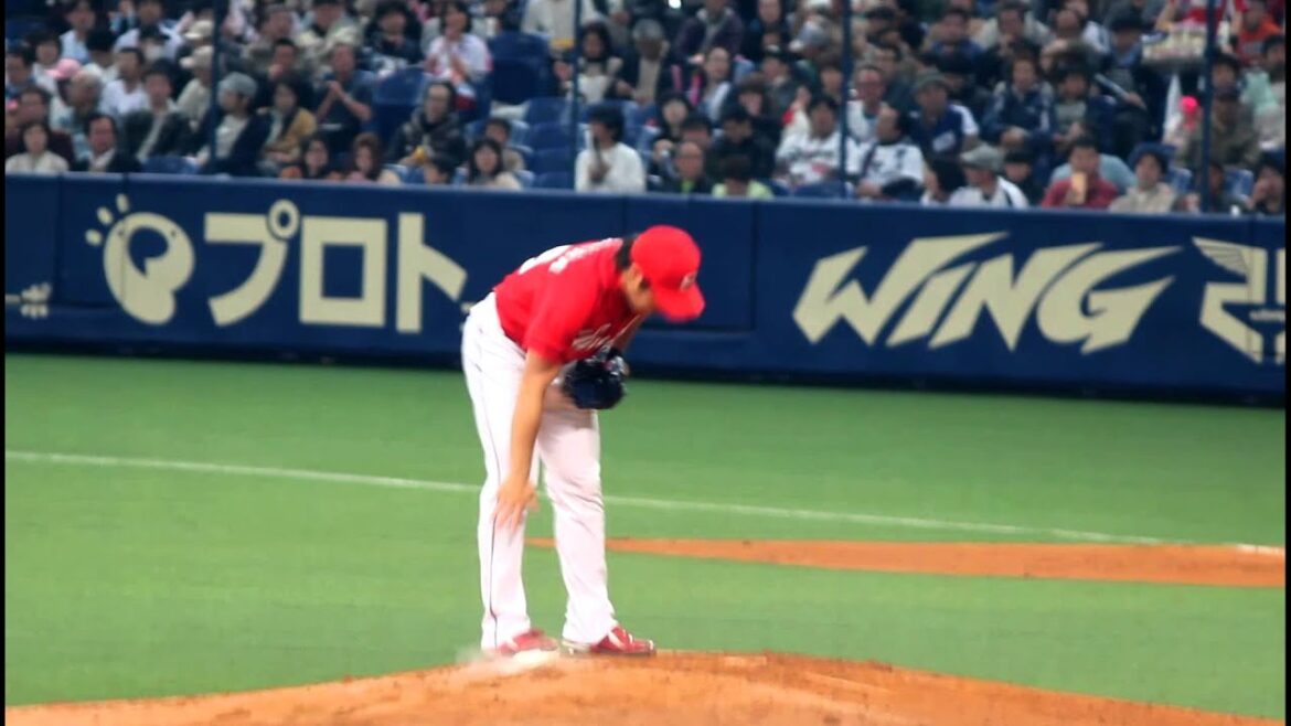 カープ・野村祐輔投手、プロ初登板。