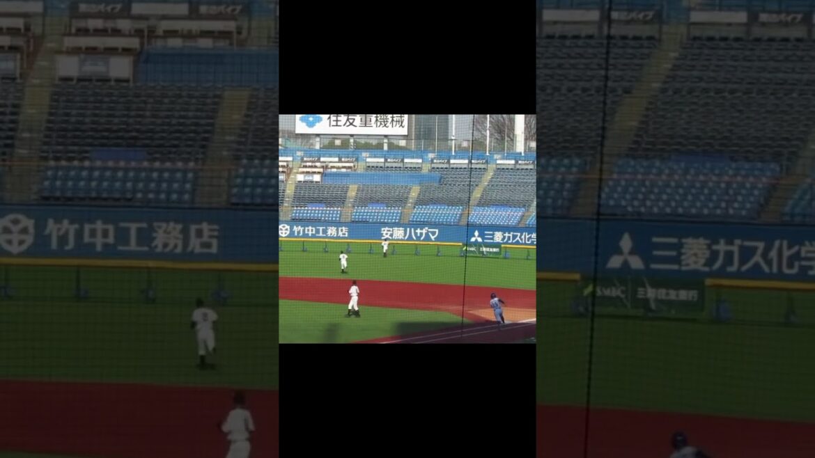 ベイスターズJr 渡部 大和くんがホームランで追い上げる＜NPBジュニアトーナメント 巨人ジュニア対 横浜DeNAジュニア2023年12月28日＞