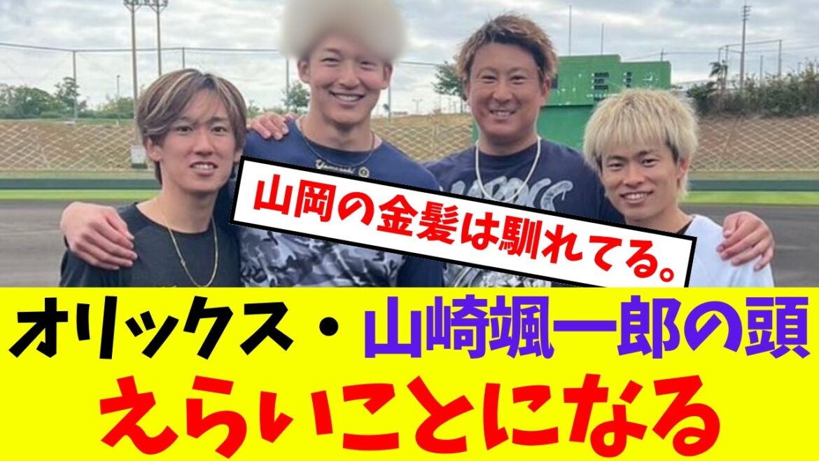 【オリックス】山崎颯一郎の頭えらいことになる【プロ野球ネットの反応集】