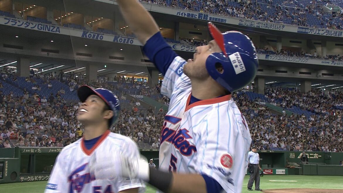 【プロ野球パ】打点は70オーバー！勝負強いレアード、23号2ランHR 2015/08/23 F-Bs