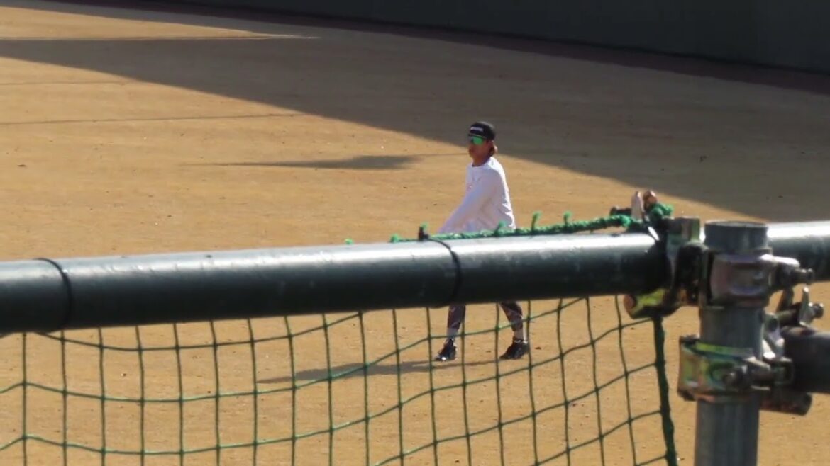 スワローズ山野太一のキャッチボール【ヤクルトスワローズ自主トレ2024年1月23日】