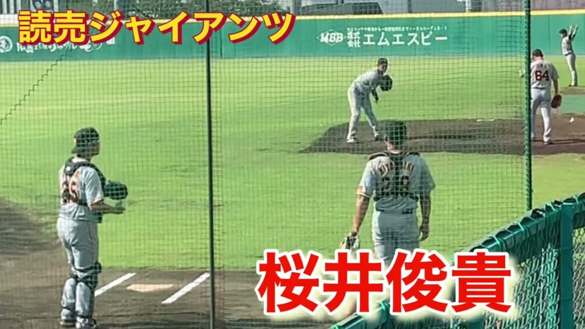 読売ジャイアンツ　桜井 俊貴