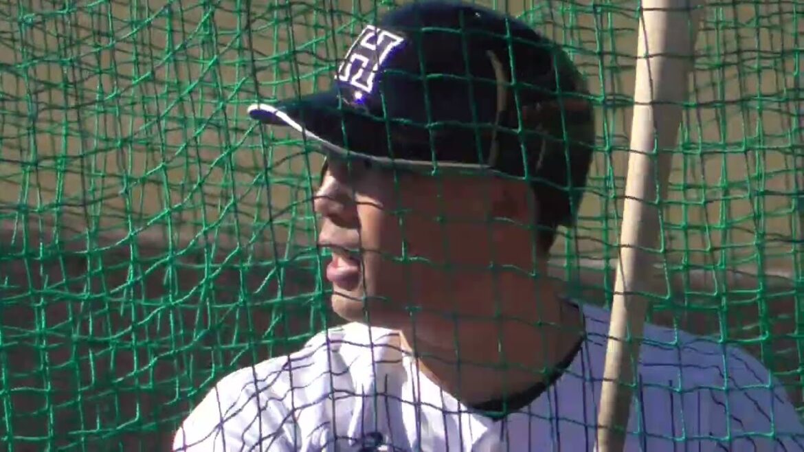 2024年1月 くふうハヤテ 春季キャンプ 倉本 寿彦 選手 フリー打撃練習