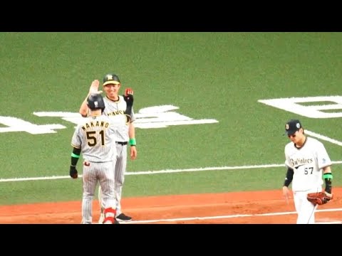【阪神】中野拓夢、レフトにタイムリーヒットで4回に4得点!10月28日 日本シリーズ 阪神vsオリックス 【阪神】中野拓夢、レフトにタイムリーヒットで4回に4得点!10月28日 日本シリーズ 阪神vsオリックス
