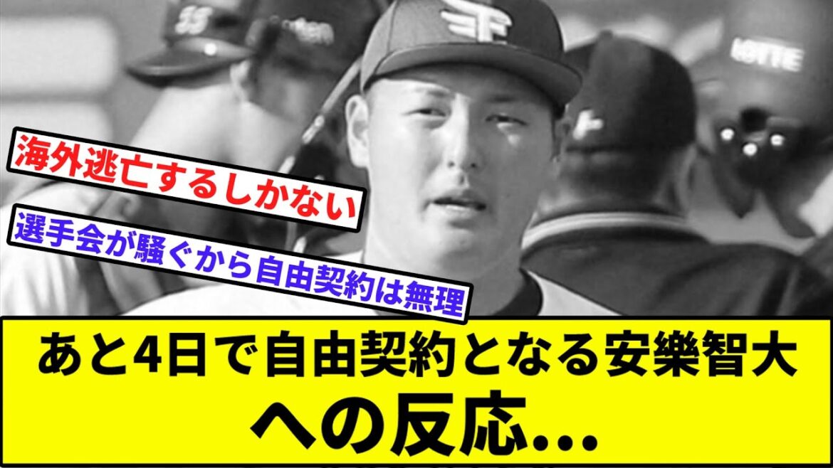【セルフ戦力外】あと4日で自由契約となる安樂智大への反応...【なんJ反応】【プロ野球反応集】【2chスレ】【1分動画】【5chスレ】【楽天イーグルス】【田中将大】【安楽】【今江】