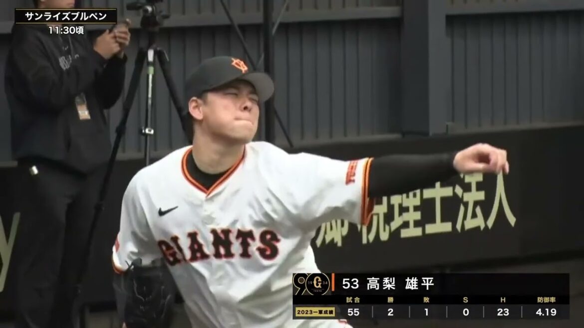 【春季キャンプ】ブルペン高梨雄平×小林誠司【巨人】【二軍】